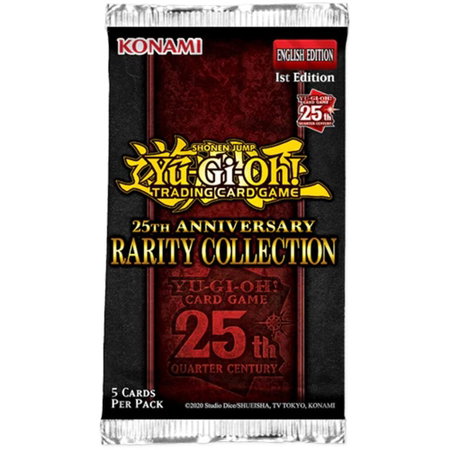 25th Anniversary Rarity Collection Booster Pack trading card from 25th Anniversary Rarity Collection 25th Anniversary Rarity Collection Booster Pack - 25th Anniversary Rarity Collection YuGiOh trading card