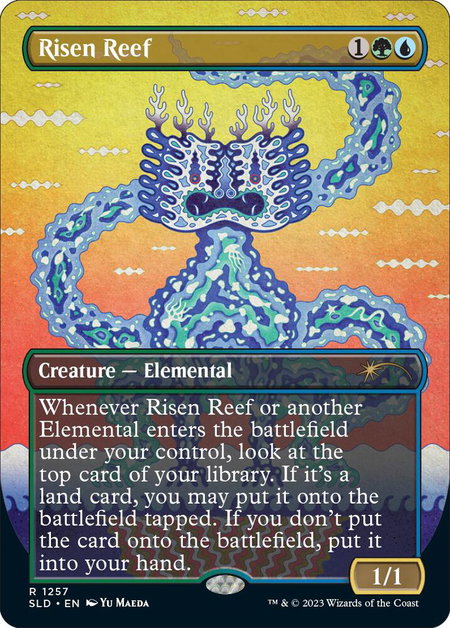 Risen Reef - Secret Lair Drop Series Magic: The Gathering trading card