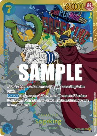 Sogeking - Pillars of Strength (OP03) #OP03-122 - Secret Rare One Piece Trading Card