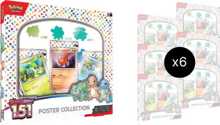 151 Poster Collection Case trading card from SV: Scarlet & Violet 151 151 Poster Collection Case - SV: Scarlet & Violet 151 Pokémon trading card