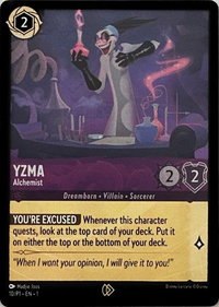 Yzma - Alchemist - Disney Lorcana Promo Cards (DLPC) #10 - Promo Disney Lorcana Trading Card
