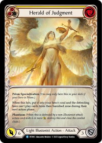 Herald of Judgment - Dusk till Dawn (DTD) #DTD013 - Rare Flesh and Blood Trading Card