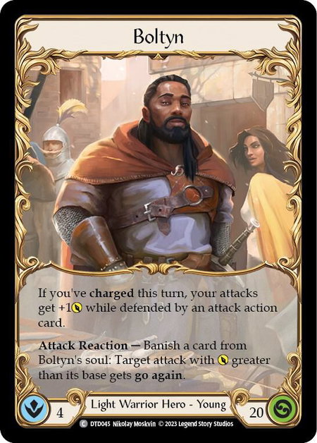 Boltyn - Dusk till Dawn Flesh and Blood trading card