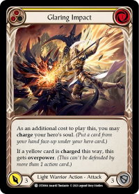 Glaring Impact (Yellow) - Dusk till Dawn (DTD) #DTD064 - Common Flesh and Blood Trading Card