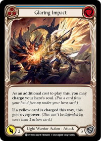 Glaring Impact (Blue) - Dusk till Dawn (DTD) #DTD065 - Common Flesh and Blood Trading Card