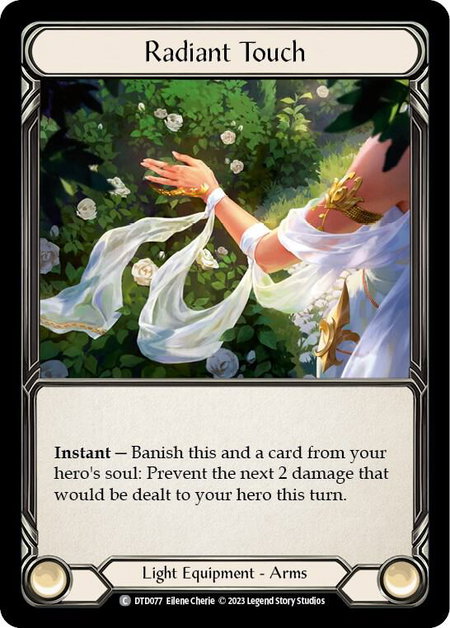 Radiant Touch - Dusk till Dawn Flesh and Blood trading card