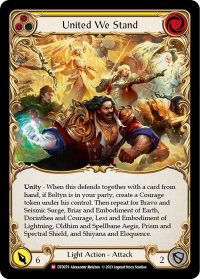 United We Stand - Dusk till Dawn (DTD) #DTD079 - Majestic Flesh and Blood Trading Card