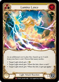 Lumina Lance - Dusk till Dawn (DTD) #DTD080 - Majestic Flesh and Blood Trading Card