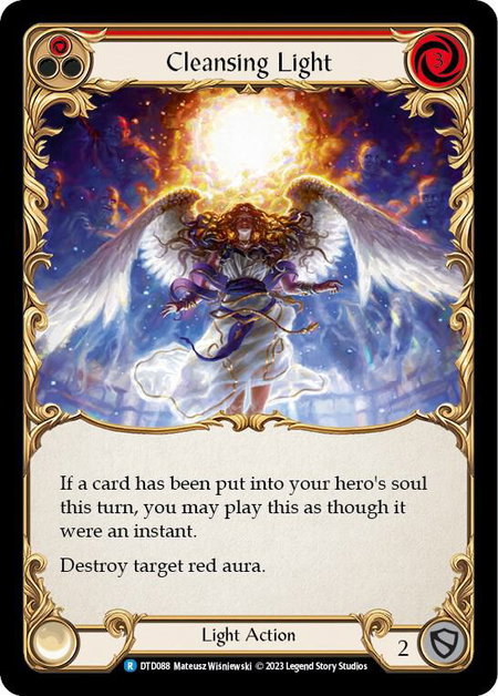 Cleansing Light (Red) - Dusk till Dawn Flesh and Blood trading card