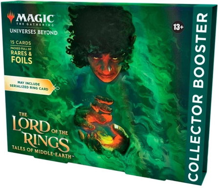 Universes Beyond: The Lord of the Rings: Tales of Middle-earth - Collector Booster Omega Pack trading card from Universes Beyond: The Lord of the Rings: Tales of Middle-earth Universes Beyond: The Lord of the Rings: Tales of Middle-earth - Collector Booster Omega Pack - Universes Beyond: The Lord of the Rings: Tales of Middle-earth Magic: The Gathering trading card