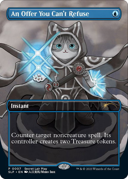 An Offer You Can't Refuse - Secret Lair Showdown Magic: The Gathering trading card