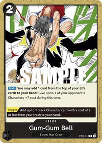 Gum-Gum Bell - Starter Deck 8: Monkey.D.Luffy (ST-08) #ST08-014 - Common One Piece Trading Card