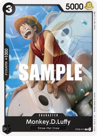 Monkey.D.Luffy (011) - Starter Deck 8: Monkey.D.Luffy (ST-08) #ST08-011 - Common One Piece Trading Card