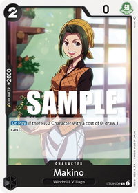 Makino - Starter Deck 8: Monkey.D.Luffy (ST-08) #ST08-009 - Common One Piece Trading Card