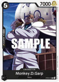 Monkey.D.Garp - Starter Deck 8: Monkey.D.Luffy (ST-08) #ST08-010 - Common One Piece Trading Card
