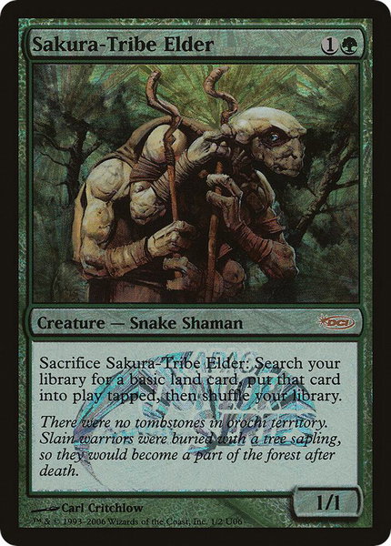 Sakura-Tribe Elder (Junior APAC Series) - Junior Series Promos Magic: The Gathering trading card