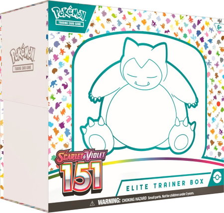151 Elite Trainer Box trading card from SV: Scarlet & Violet 151 151 Elite Trainer Box - SV: Scarlet & Violet 151 Pokémon trading card