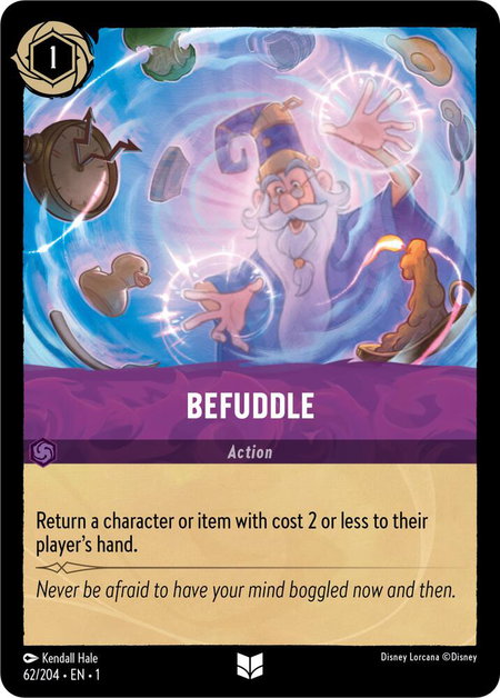 Befuddle - The First Chapter Disney Lorcana trading card