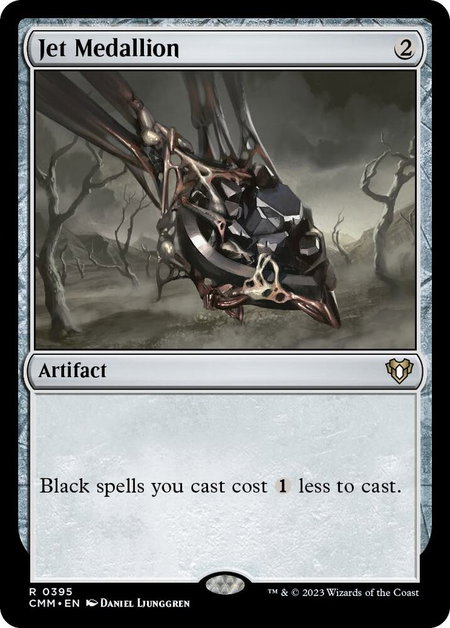 Jet Medallion - Commander Masters Magic: The Gathering trading card