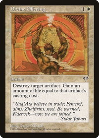 Divine Offering - Mirage (MIR) #11 - Common Magic: The Gathering Trading Card