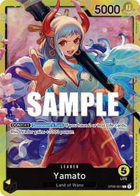Yamato (001) - Starter Deck 9: Yamato (ST-09) #ST09-001 - Leader One Piece Trading Card