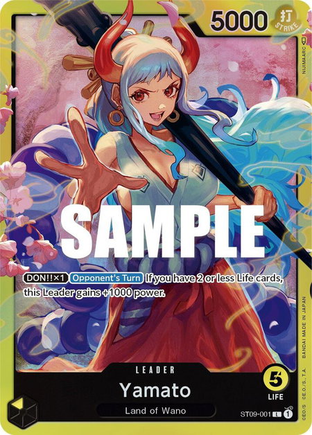 Yamato (001) - Starter Deck 9: Yamato One Piece trading card