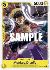 Monkey.D.Luffy - Starter Deck 9: Yamato (ST-09) #ST09-011 - Common One Piece Trading Card