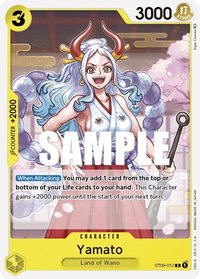 Yamato (012) - Starter Deck 9: Yamato (ST-09) #ST09-012 - Common One Piece Trading Card