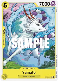 Yamato (013) - Starter Deck 9: Yamato (ST-09) #ST09-013 - Common One Piece Trading Card