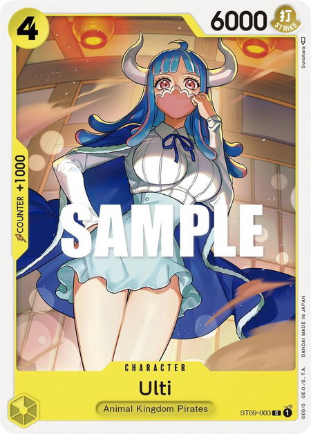 Ulti - Starter Deck 9: Yamato One Piece trading card