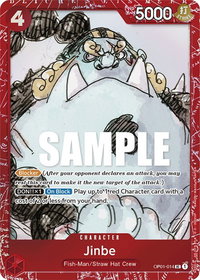 Jinbe (Premium Card Collection -ONE PIECE FILM RED Edition-) - One Piece Promotion Cards (OP-PR) #OP01-014 - Uncommon One Piece Trading Card