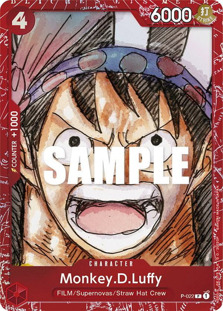 Monkey.D.Luffy (Premium Card Collection -ONE PIECE FILM RED Edition-) - One Piece Promotion Cards One Piece trading card