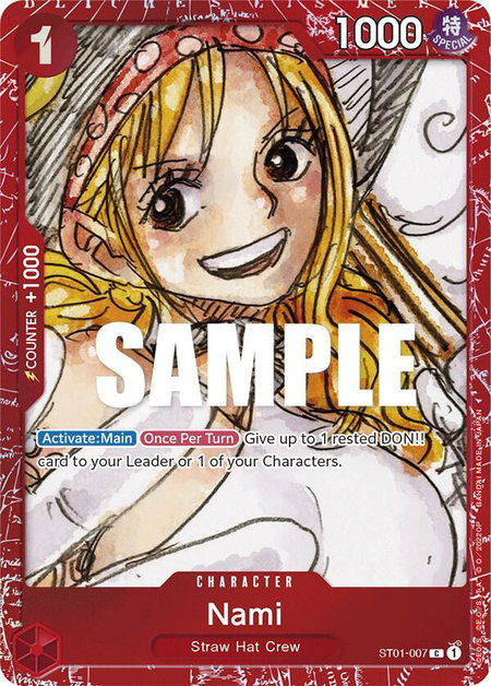 Nami (Premium Card Collection -ONE PIECE FILM RED Edition-) - One Piece Promotion Cards One Piece trading card