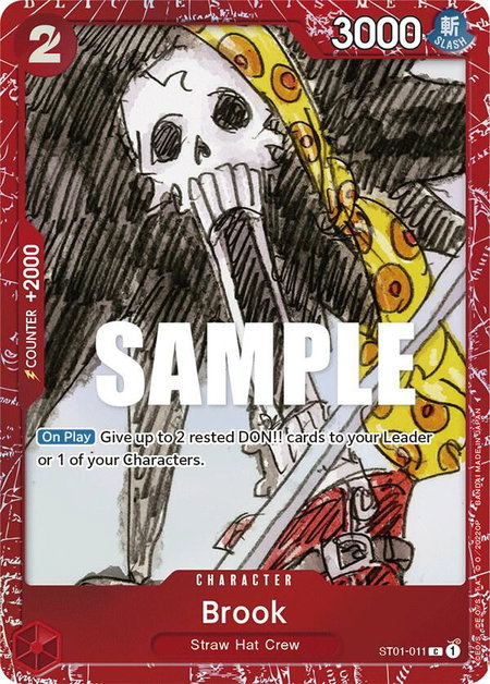 Brook (Premium Card Collection -ONE PIECE FILM RED Edition-) - One Piece Promotion Cards One Piece trading card