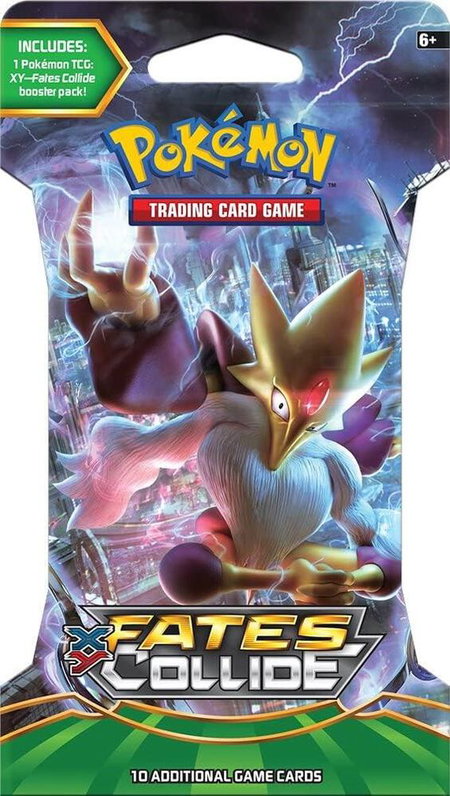 XY - Fates Collide Sleeved Booster Pack [Mega Alakazam] - XY - Fates Collide Pokémon trading card