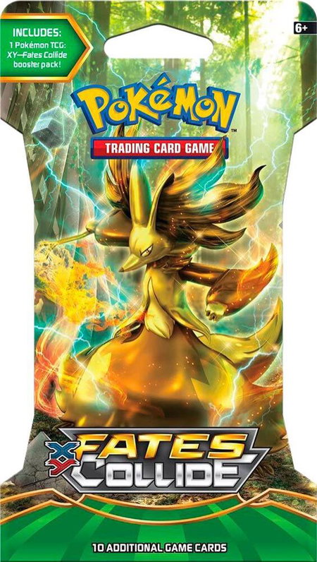 XY - Fates Collide Sleeved Booster Pack [Delphox BREAK] - XY - Fates Collide Pokémon trading card