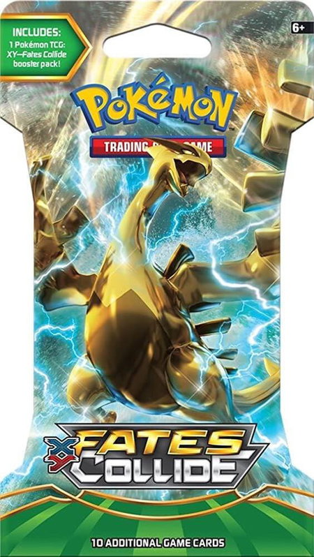XY - Fates Collide Sleeved Booster Pack [Lugia BREAK] - XY - Fates Collide Pokémon trading card