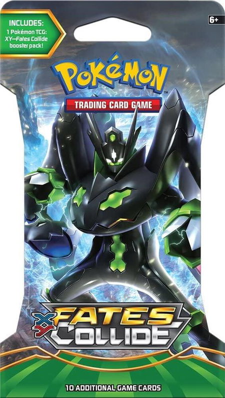 XY - Fates Collide Sleeved Booster Pack [Zygarde] - XY - Fates Collide Pokémon trading card
