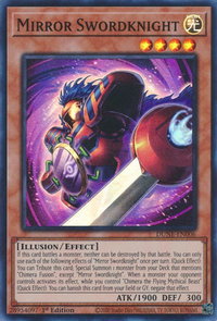 Mirror Swordknight - Duelist Nexus (DUNE) #DUNE-EN006 - Super Rare YuGiOh Trading Card