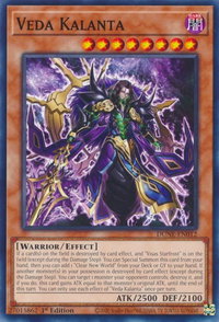 Veda Kalanta - Duelist Nexus (DUNE) #DUNE-EN012 - Common / Short Print YuGiOh Trading Card