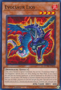 Evolsaur Lios - Duelist Nexus (DUNE) #DUNE-EN018 - Common / Short Print YuGiOh Trading Card