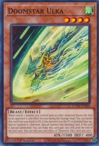 Doomstar Ulka - Duelist Nexus (DUNE) #DUNE-EN028 - Common / Short Print YuGiOh Trading Card