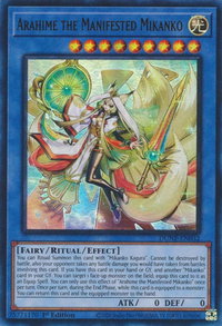 Arahime the Manifested Mikanko - Duelist Nexus (DUNE) #DUNE-EN032 - Ultra Rare YuGiOh Trading Card