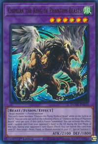 Chimera the King of Phantom Beasts - Duelist Nexus (DUNE) #DUNE-EN033 - Ultra Rare YuGiOh Trading Card