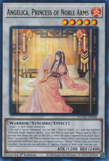 Angelica, Princess of Noble Arms - Duelist Nexus YuGiOh trading card