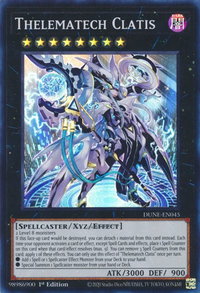 Thelematech Clatis - Duelist Nexus (DUNE) #DUNE-EN045 - Super Rare YuGiOh Trading Card