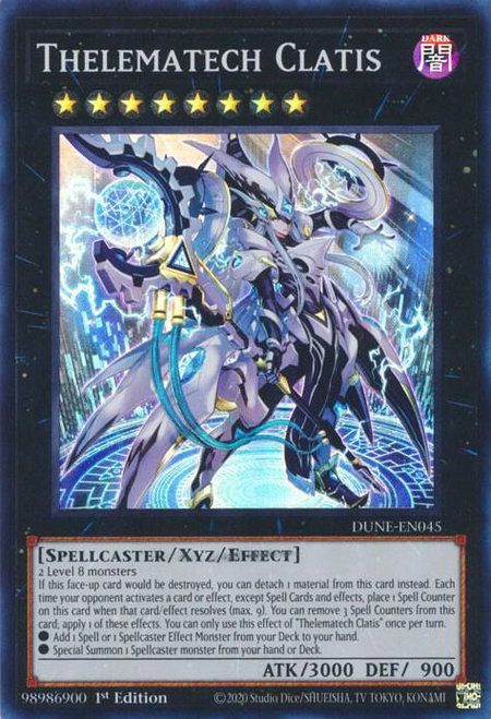 Thelematech Clatis - Duelist Nexus YuGiOh trading card