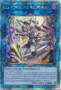 Altergeist Adminia (Quarter Century Secret Rare) - Duelist Nexus (DUNE) #DUNE-EN047 - Quarter Century Secret Rare YuGiOh Trading Card