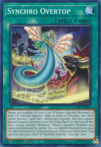 Synchro Overtop - Duelist Nexus (DUNE) #DUNE-EN050 - Common / Short Print YuGiOh Trading Card