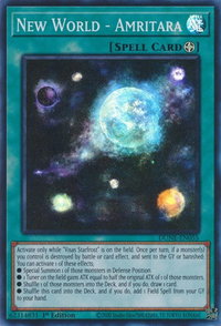 New World - Amritara - Duelist Nexus (DUNE) #DUNE-EN055 - Super Rare YuGiOh Trading Card